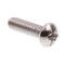Prime-Line #8-32 x 5/8 in Slotted Round Machine Screw, 316 Stainless Steel, 25 PK 9003550 - alternate 1